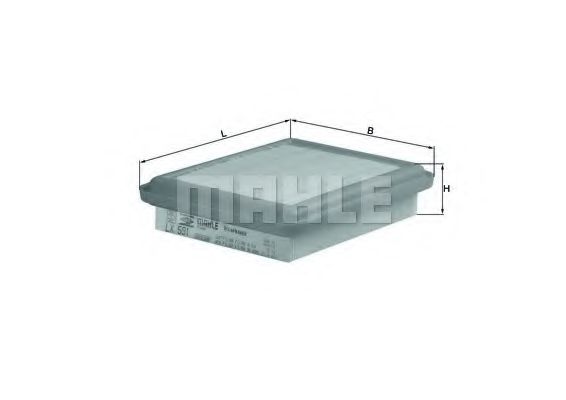 Воздушный фильтр KNECHT/MAHLE LX 591
