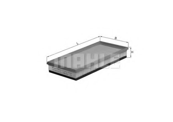 Воздушный фильтр KNECHT/MAHLE LX 596