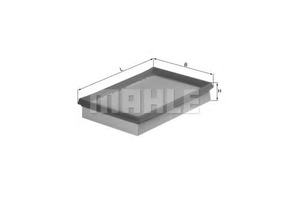 Воздушный фильтр KNECHT/MAHLE LX 675