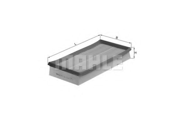 Воздушный фильтр KNECHT/MAHLE LX 692