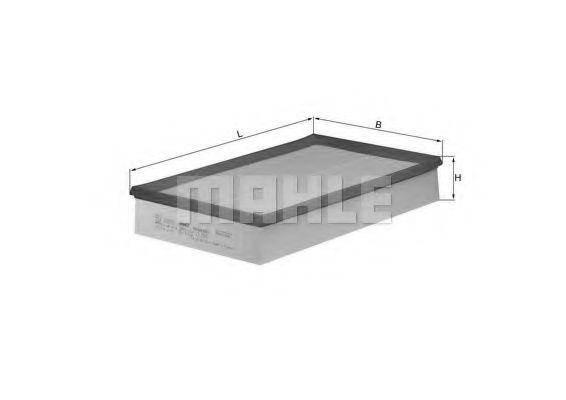 Воздушный фильтр KNECHT/MAHLE LX 700