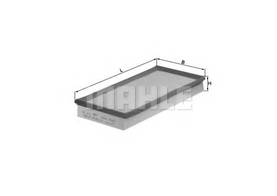 Воздушный фильтр KNECHT/MAHLE LX 726