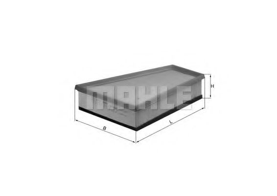 Воздушный фильтр KNECHT/MAHLE LX 731
