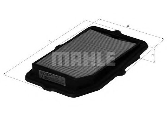 Воздушный фильтр KNECHT/MAHLE LX 850