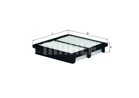 Воздушный фильтр KNECHT/MAHLE LX 877