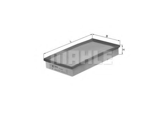 Воздушный фильтр KNECHT/MAHLE LX 942