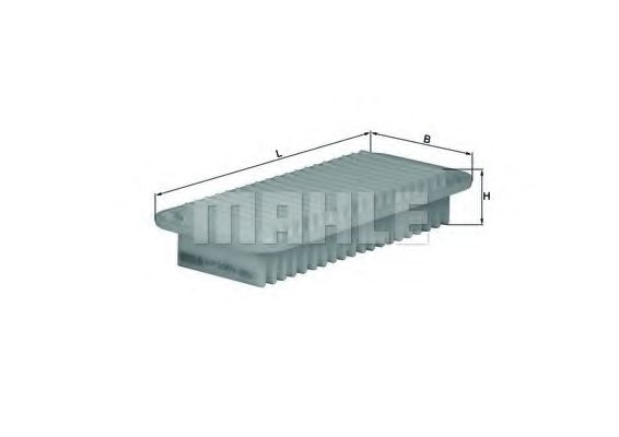 Воздушный фильтр KNECHT/MAHLE LX 1001