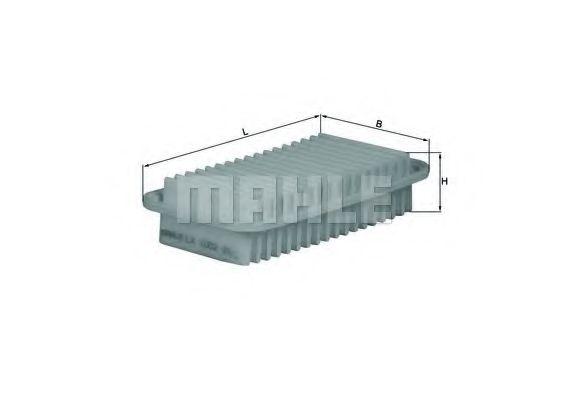 Воздушный фильтр KNECHT/MAHLE LX 1002