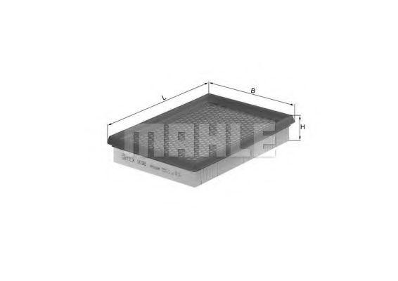 Воздушный фильтр KNECHT/MAHLE LX 1038