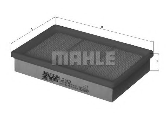Воздушный фильтр KNECHT/MAHLE LX 1053
