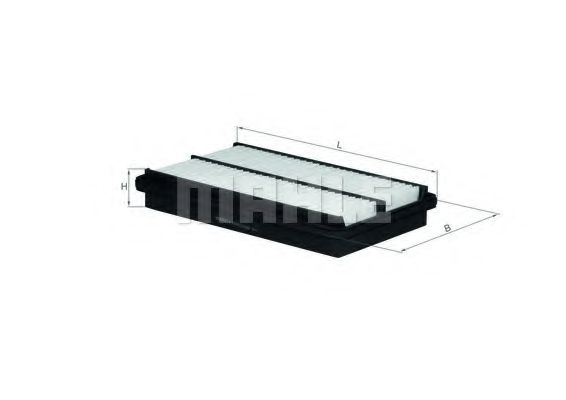 Воздушный фильтр KNECHT/MAHLE LX 1075