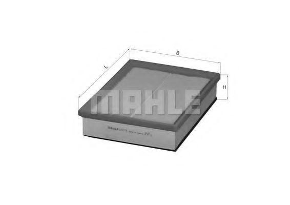 Воздушный фильтр KNECHT/MAHLE LX 1078