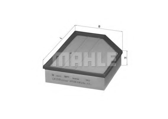 Воздушный фильтр KNECHT/MAHLE LX 1219
