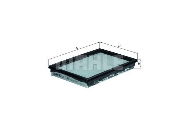 Воздушный фильтр KNECHT/MAHLE LX 1269