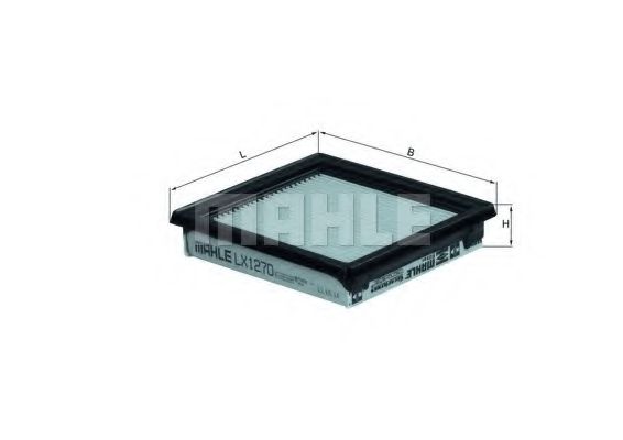 Воздушный фильтр KNECHT/MAHLE LX 1270