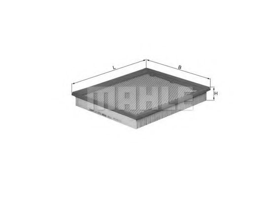 Воздушный фильтр KNECHT/MAHLE LX 1272
