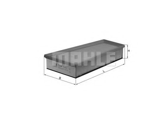 Воздушный фильтр KNECHT/MAHLE LX 1283