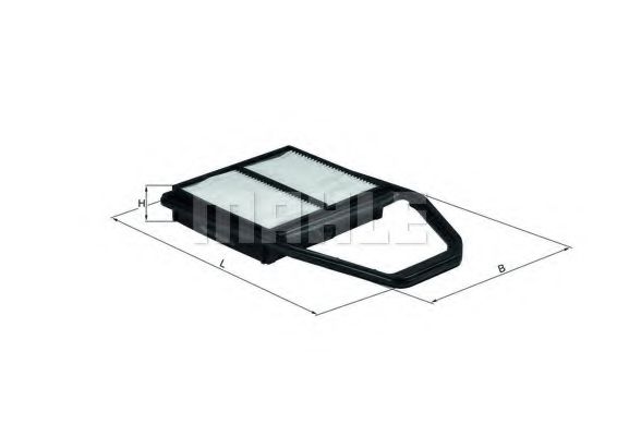 Воздушный фильтр KNECHT/MAHLE LX 1562