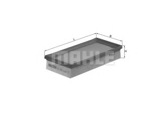 Воздушный фильтр KNECHT/MAHLE LX 1576