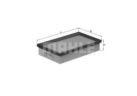 Воздушный фильтр KNECHT/MAHLE LX 1585