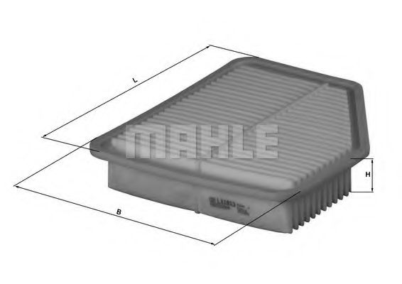 Воздушный фильтр KNECHT/MAHLE LX 1613