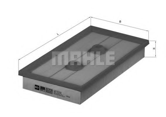 Воздушный фильтр KNECHT/MAHLE LX 1643
