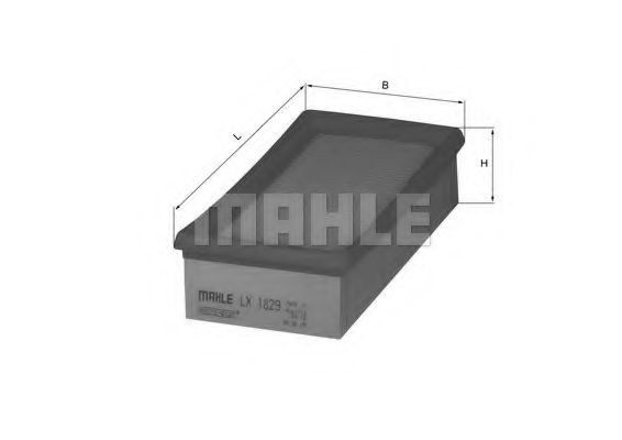 Воздушный фильтр KNECHT/MAHLE LX 1829