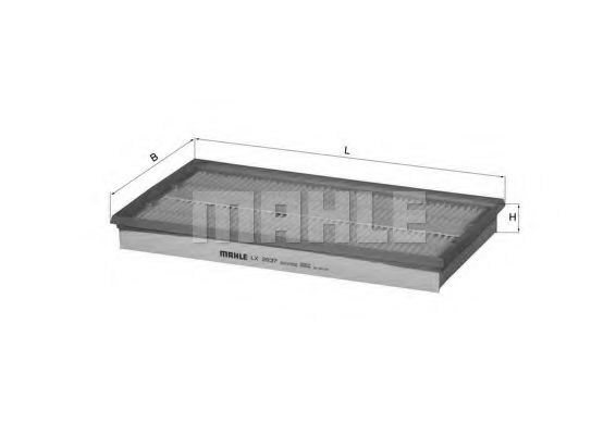 Воздушный фильтр KNECHT/MAHLE LX 2037