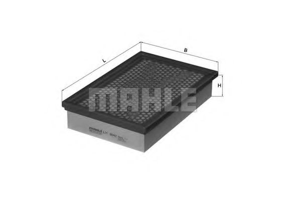 Воздушный фильтр KNECHT/MAHLE LX 2047