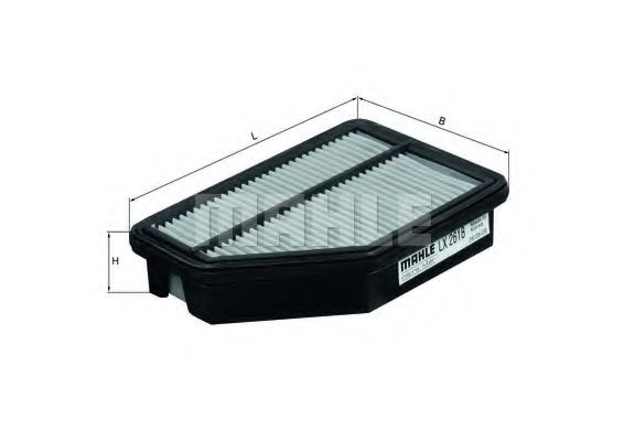 Воздушный фильтр KNECHT/MAHLE LX 2618