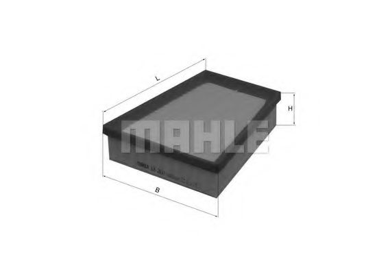Воздушный фильтр KNECHT/MAHLE LX 2631