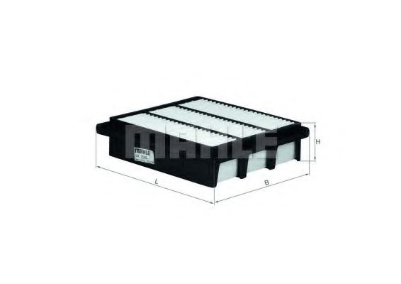 Воздушный фильтр KNECHT/MAHLE LX 2648