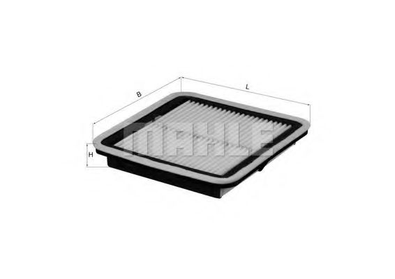 Воздушный фильтр KNECHT/MAHLE LX 2672