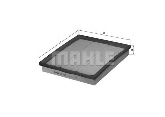 Воздушный фильтр KNECHT/MAHLE LX 2683