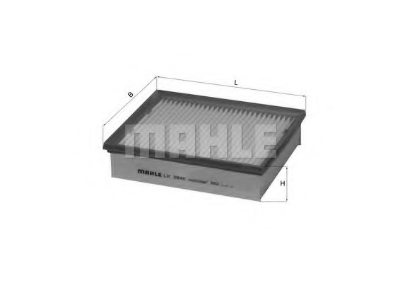 Воздушный фильтр KNECHT/MAHLE LX 2840