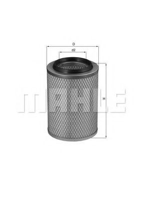 Воздушный фильтр KNECHT/MAHLE LX 99
