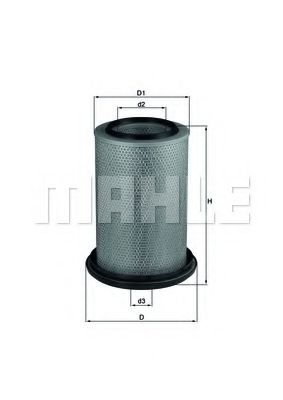 Воздушный фильтр KNECHT/MAHLE LX 229