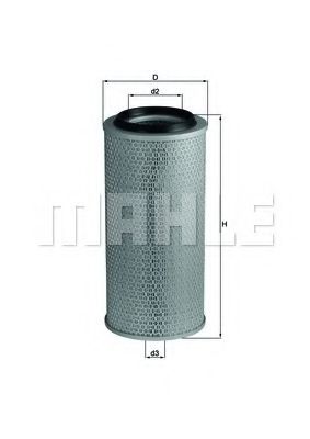 Воздушный фильтр KNECHT/MAHLE LX 236