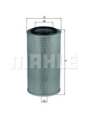 Воздушный фильтр KNECHT/MAHLE LX 265