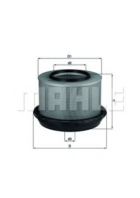 Воздушный фильтр KNECHT/MAHLE LX 268