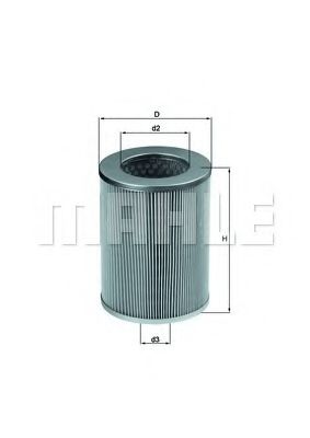Воздушный фильтр KNECHT/MAHLE LX 300
