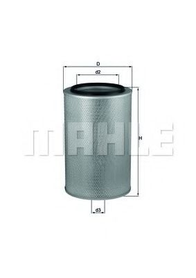 Воздушный фильтр KNECHT/MAHLE LX 436