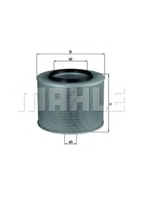 Воздушный фильтр KNECHT/MAHLE LX 441