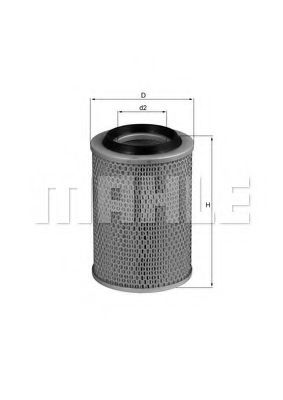 Воздушный фильтр KNECHT/MAHLE LX 567
