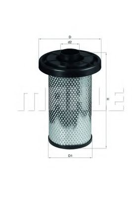 Воздушный фильтр KNECHT/MAHLE LX 576