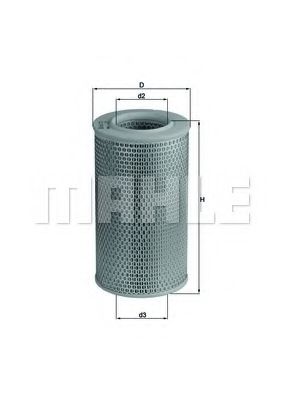Воздушный фильтр KNECHT/MAHLE LX 611