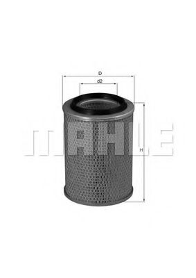 Воздушный фильтр KNECHT/MAHLE LX 690