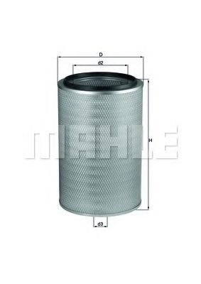 Воздушный фильтр KNECHT/MAHLE LX 768