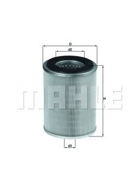Воздушный фильтр KNECHT/MAHLE LX 830