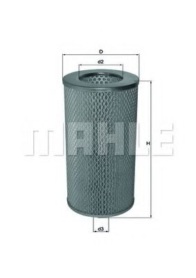 Воздушный фильтр KNECHT/MAHLE LX 882